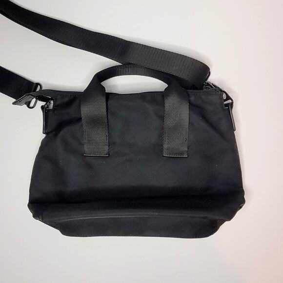 IHKWIP Black Purse Travel Bag Tote Crossbody Strap Zipper Pockets Organizer - Picture 3 of 14